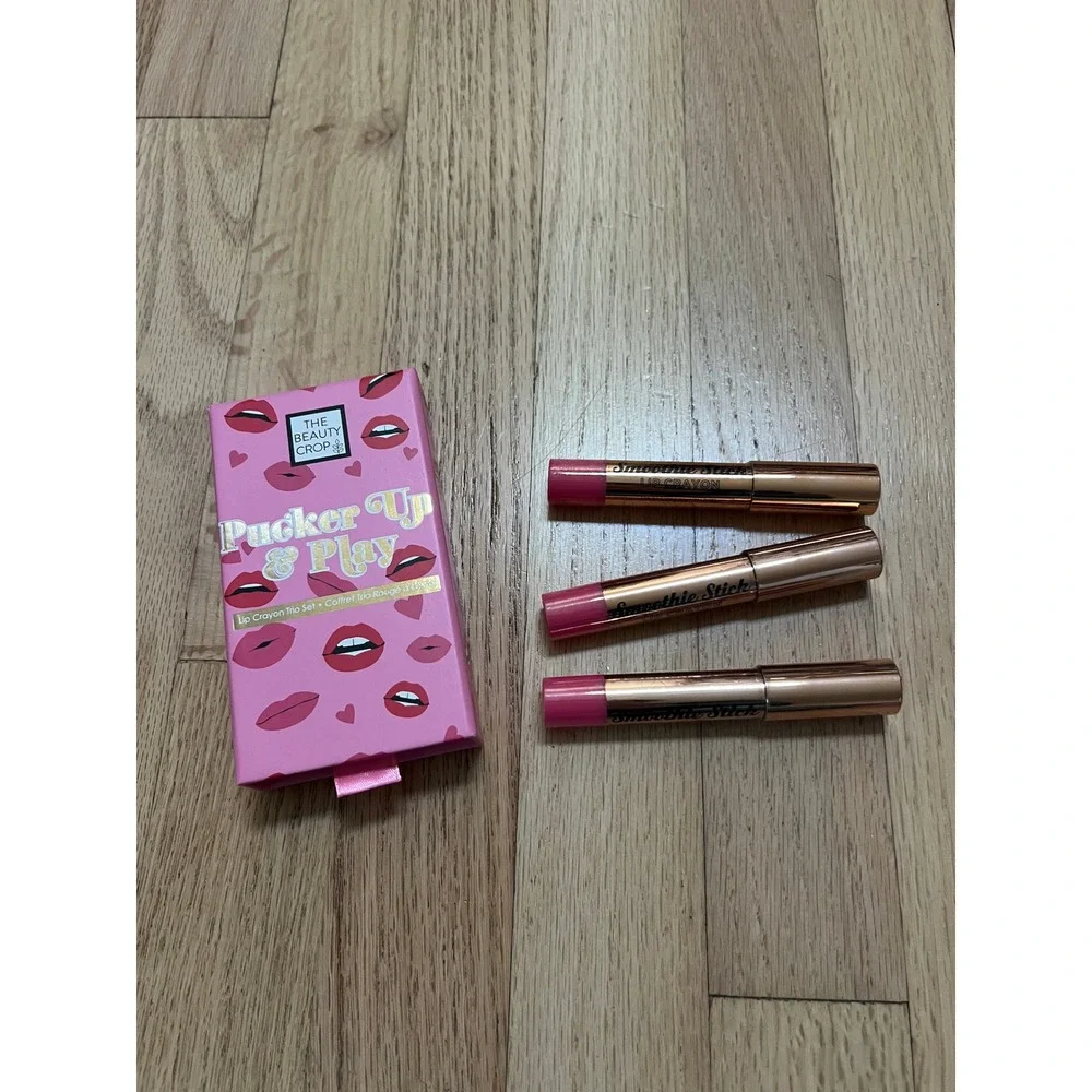 The Beauty Crop Pucker Up & Play Lip Crayon Women OS Peach Please NEW